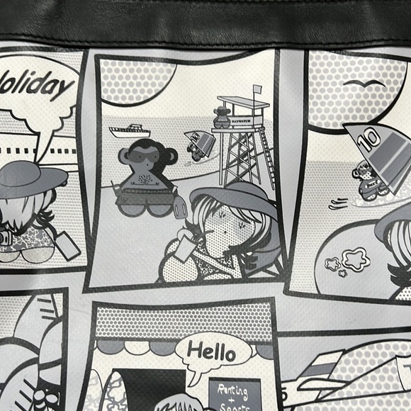 Never used and no longer available this zip top bag is unusual and amusing. - Picture 6 of 6